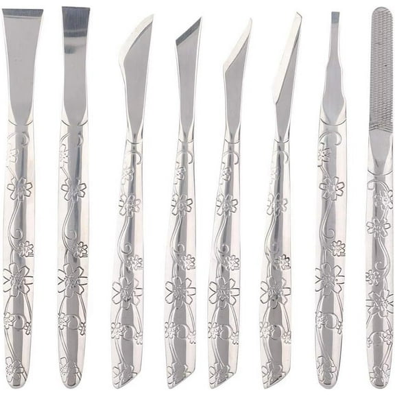 Pedicure Tools Set Manicure Knife Kit Stainless Steel Toe Pedicure Knife Nail Clipper Feet Scraper Dead Skin Remove