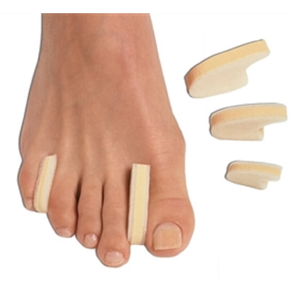 Pedifix 3-Layer Toe Separators - 6 Pack, Small