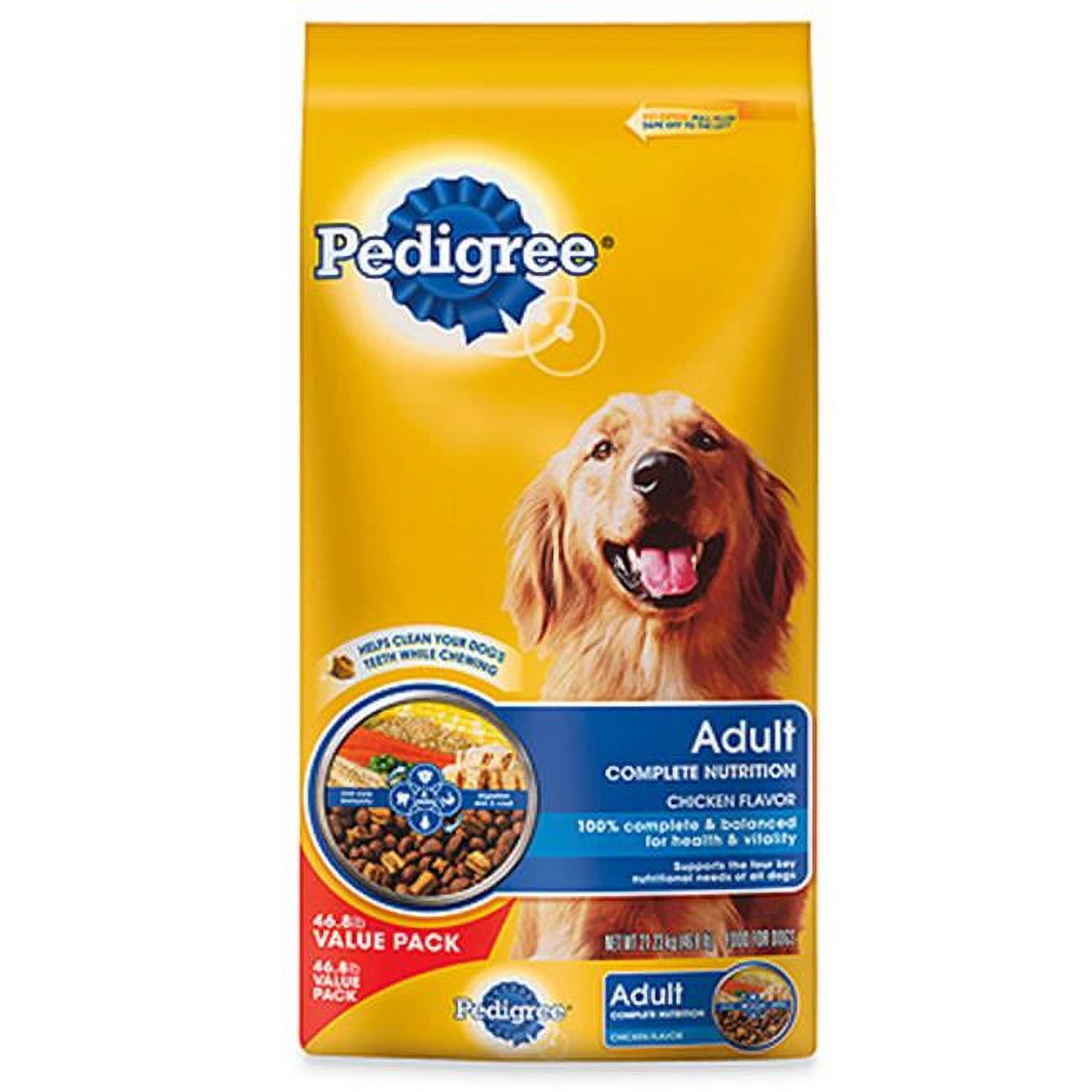 Pedigree 10083903 46.8 lbs. Original Chicken Flavor Dry Dog Food