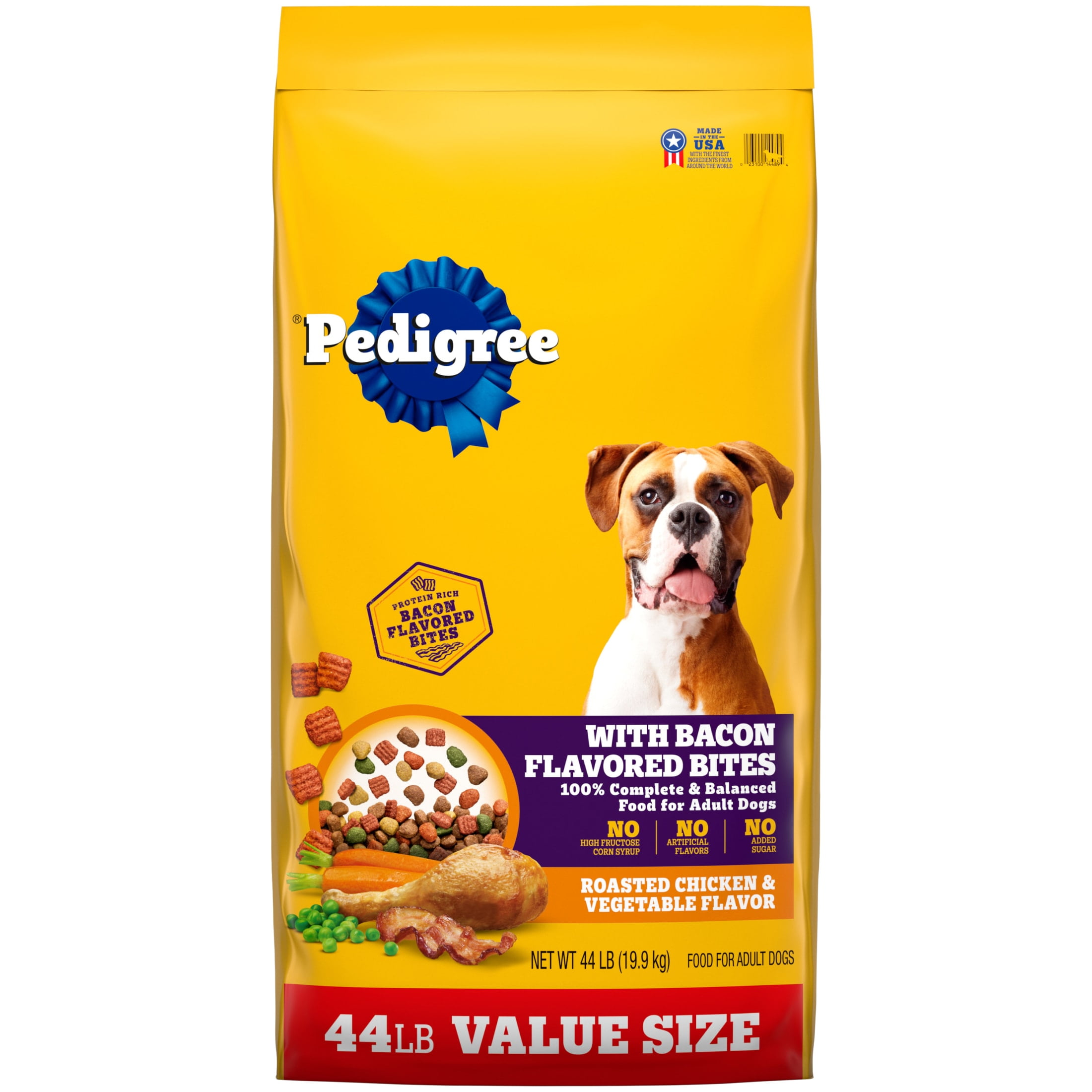 PEDIGREE® Dry Dog Food Adult Roasted Chicken, Rice & Vegetable Flavor 44 lb PEDIGREE® Dry Dog Food Adult Roasted Chicken, Rice & Vegetable Flavor 44 lb