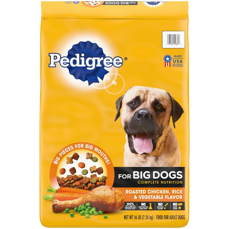 Pedigree Big Dog Adult Complete Nutrition Dry Dog Food Roasted