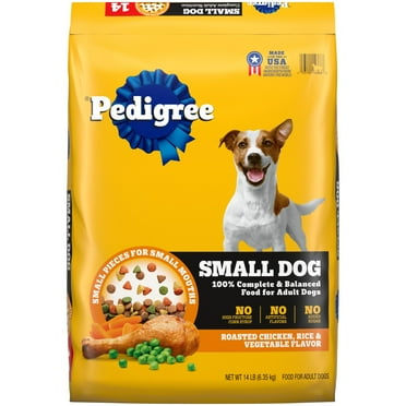 Pedigree Complete Nutrition Roasted Chicken, Rice, And Vegetable Dry Dog Food, 14 Lb Bag