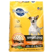 Pedigree Dry Dog Food for Adult Small Dogs, Roasted Chicken and Vegetable Flavor, 14 lb. Bag