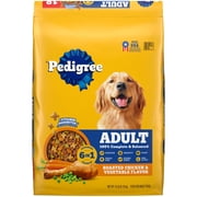 Pedigree High Protein Roasted Chicken & Vegetable Flavor Adult Dry Dog Food, 18 lb Bag