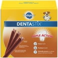 thumbnail image 1 of Pedigree Dentastix Bacon Flavor Dental Treats for Dogs, 1.72 lb Box, 1 of 7