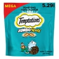 thumbnail image 1 of Temptations Jumbo Stuff Crunchy and Soft Cat Treats Tempting Tuna Flavor, 5.3 oz Pouch, 1 of 11