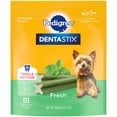 thumbnail image 1 of Pedigree Dentastix Fresh Flavor, Small And Toy Breed Dog Treats, 12.31 Oz. Bag, 1 of 10