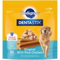 thumbnail image 1 of Pedigree Dentastix Original Flavor, Large Breed Dog Treats, 1.66 Lb. Bag, 1 of 11
