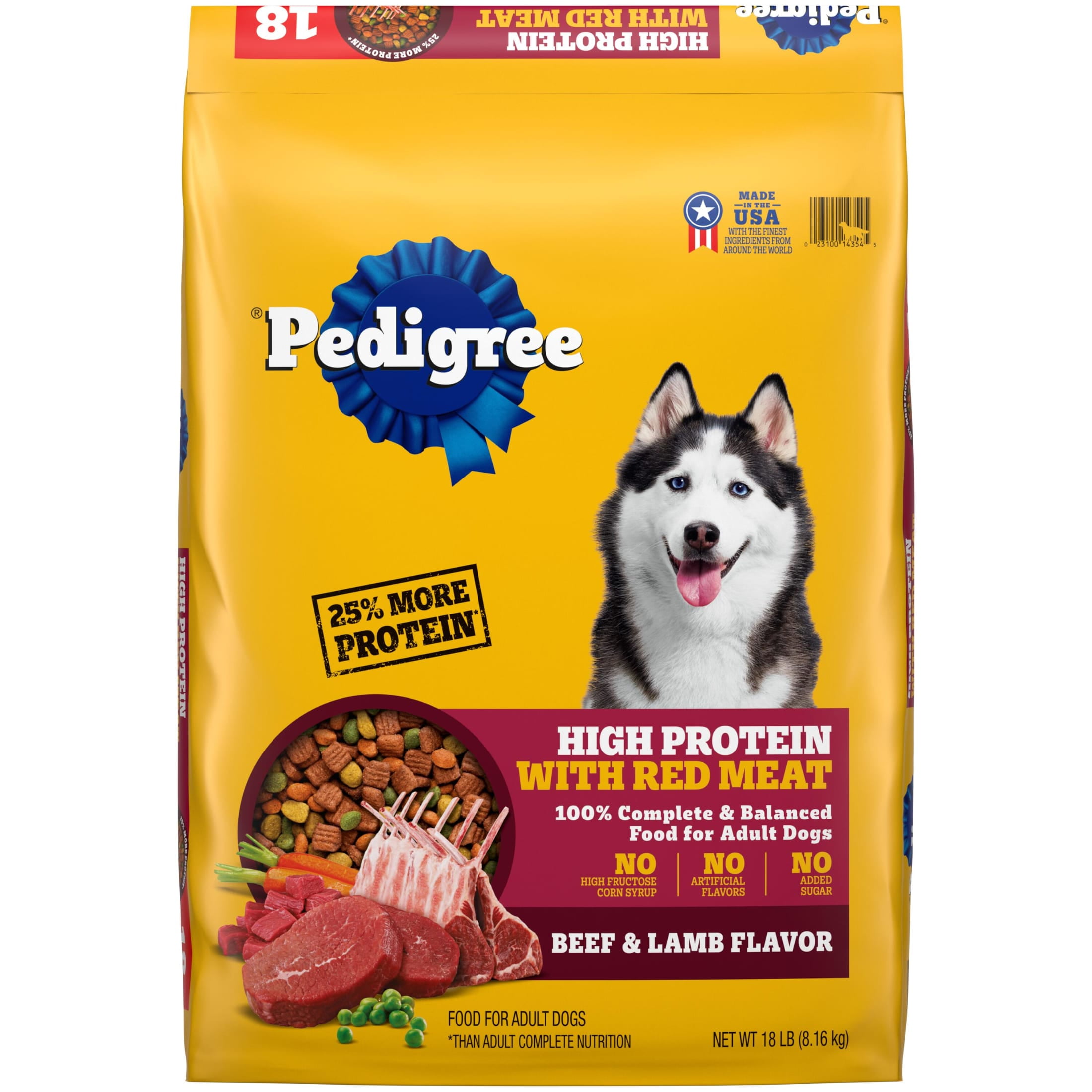 PEDIGREE High Protein Beef Lamb Dog Food, 18 UK Ubuy