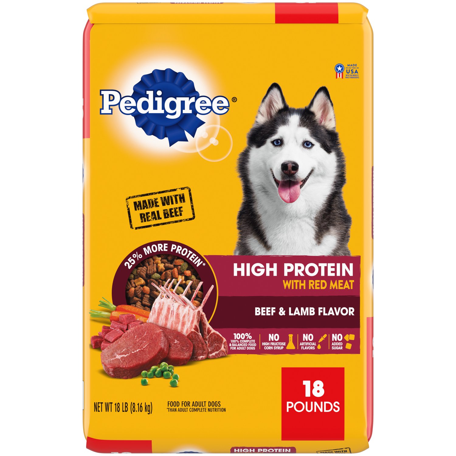 Pedigree Choice Cuts in Gravy Beef, Noodles and Vegetables Flavor in