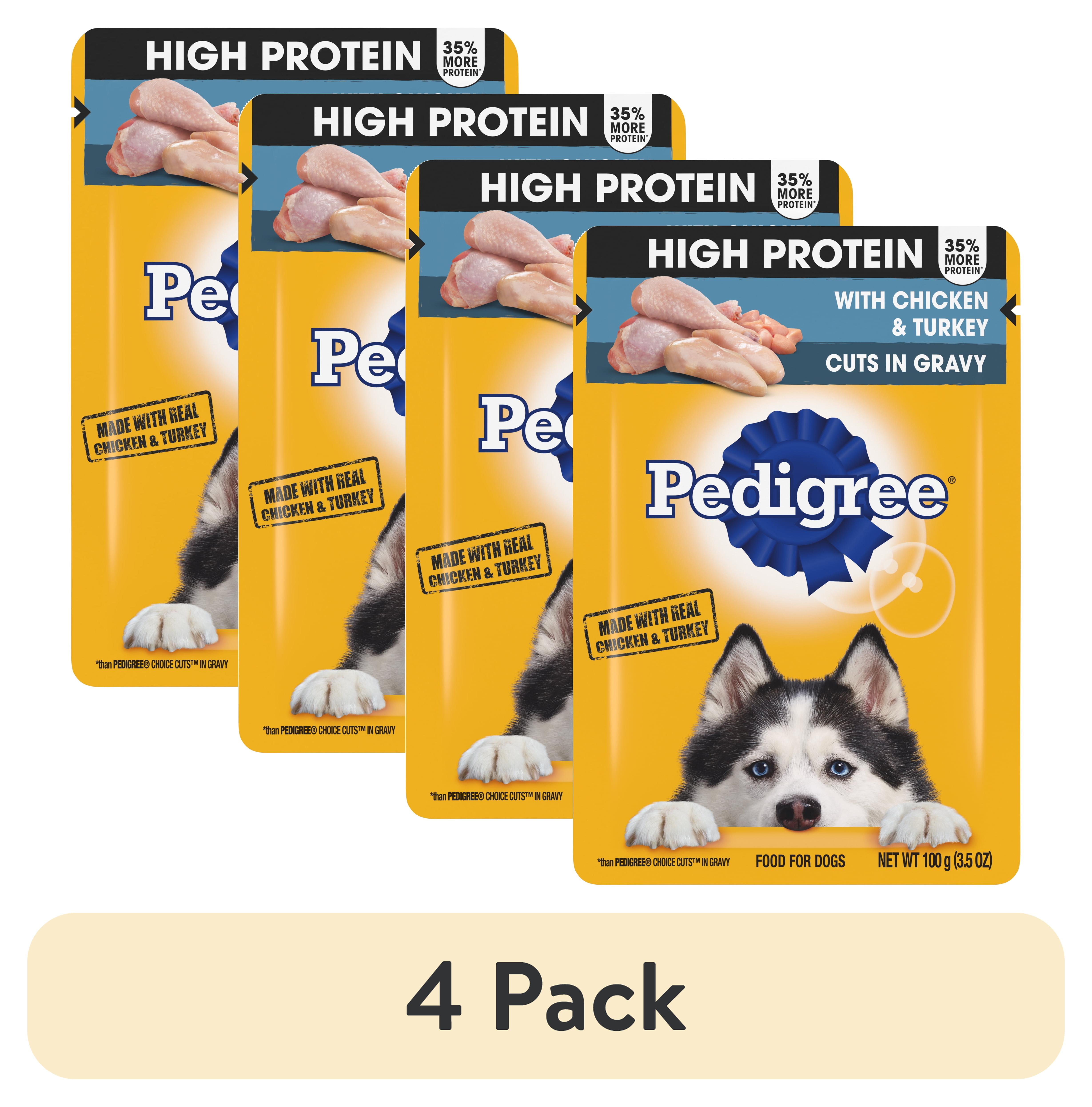 Pedigree dog food protein hot sale