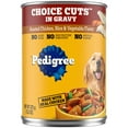 thumbnail image 1 of Pedigree Homestyle Meals Adult Canned Wet Dog Food Roasted Chicken, Rice and Vegetable Flavor in Gravy, 13.2 oz. Can, 1 of 9