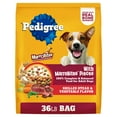 thumbnail image 1 of Pedigree With MarroBites Pieces Adult Dry Dog Food, Grilled Steak and Vegetable Flavor, 36 lb. Bag, 1 of 10