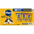 thumbnail image 1 of Pedigree High Protein Adult Soft Wet Dog Food Variety Pack, (30) 3.5 oz Pouches, 1 of 11