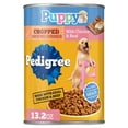 thumbnail image 1 of Pedigree Puppy Lamb & Rice Chopped Ground Dinner With Chicken & Beef Wet Puppy Food, (12) 13.2 oz Cans, 1 of 11