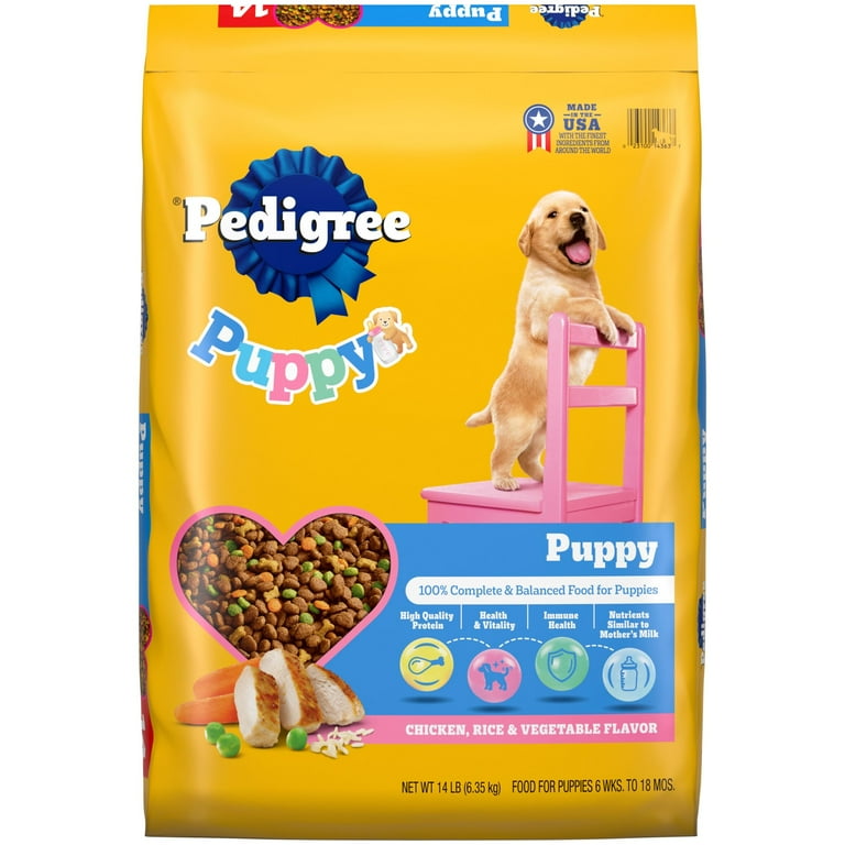 Pedigree Puppy Growth Protection Dry Dog Food, Chicken