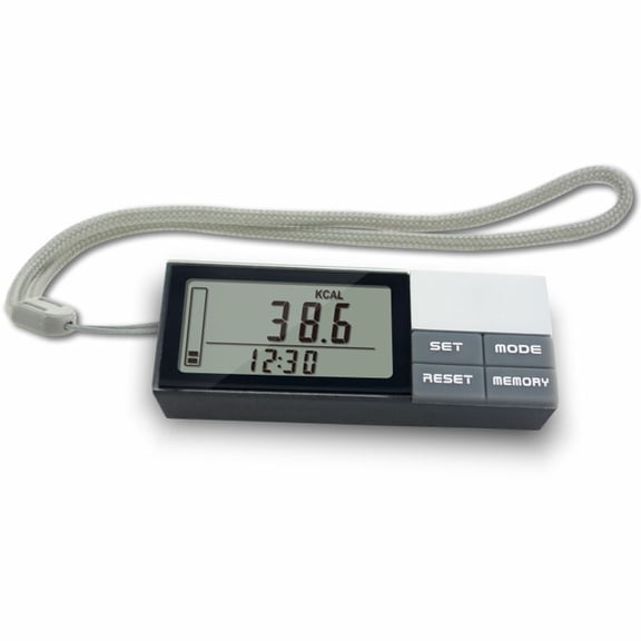 Pedometer,Lcd Display Distance Stay Miles Kilometers - Distance With 7 7-day Suitable Fitness 7 Distance In Miles Distance Display Suitable 7 Distance Miles And Kilometers Of Black