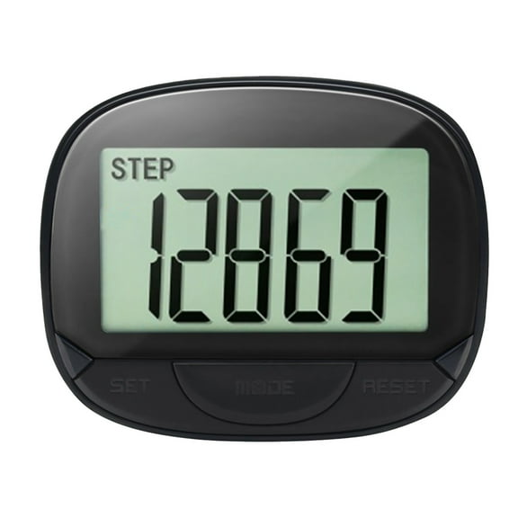 Pedometer Step Counter - Easy Clip-On Design for Walking - Perfect for Outdoor Activities and Travel