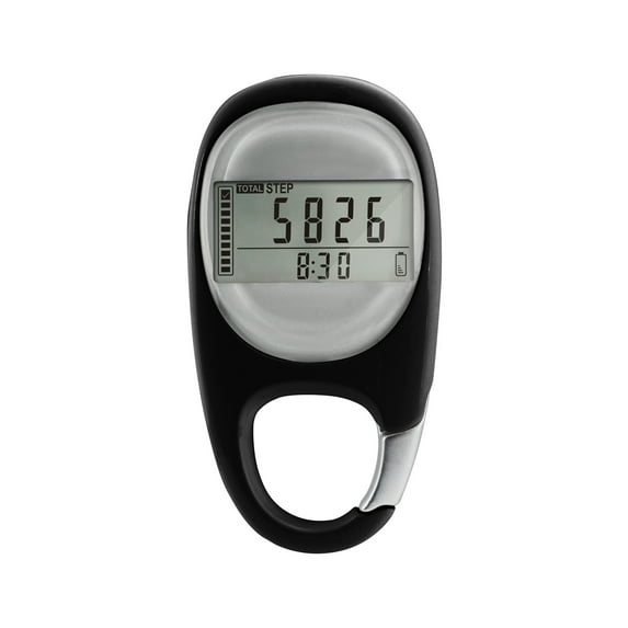 Pedometer for Walking with Accurate 3D Step Counter and Carabiner ...
