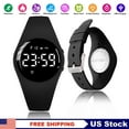 thumbnail image 1 of Pedometer Watch No Bluetooth No App IP68 Waterproof Watch for Kid Boys Girls, Rechargeable Digital Watch with Alarm Clock Timer Step Counter, 1 of 9