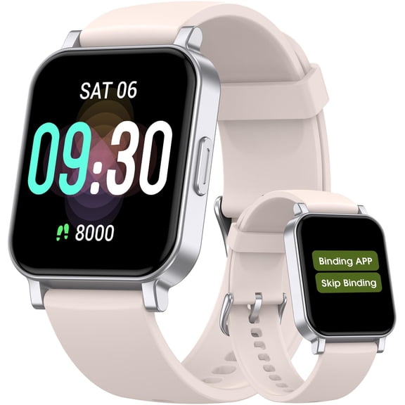 Pedometer Watch - Senior - Friendly, App - Free & Phone - Independent - Waterproof Fitness Tracker - Step, Calories & Sleep Tracker for Walking & Running - Ideal for Men and Women in Daily Exercise