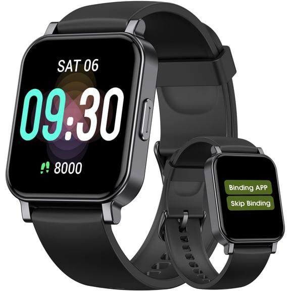 Pedometer Watch - Senior - Friendly, App - Free & Phone - Less - Waterproof Fitness Tracker - Step, Calories & Sleep Tracker for Walking and Running - Suitable for Men and Women in Daily Exercise