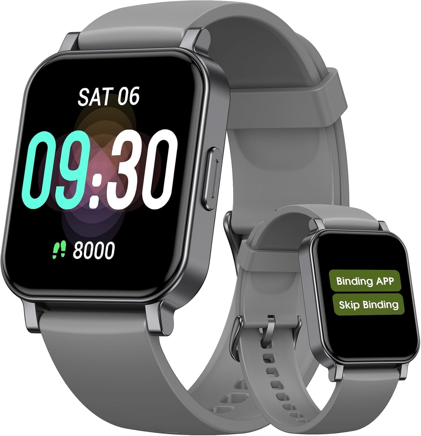 Pedometer Watch Senior Friendly No App/Phone Required, Waterproof ...