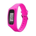 Pedometer Watch With LCD Display Walking Fitness Wristband Digital Step