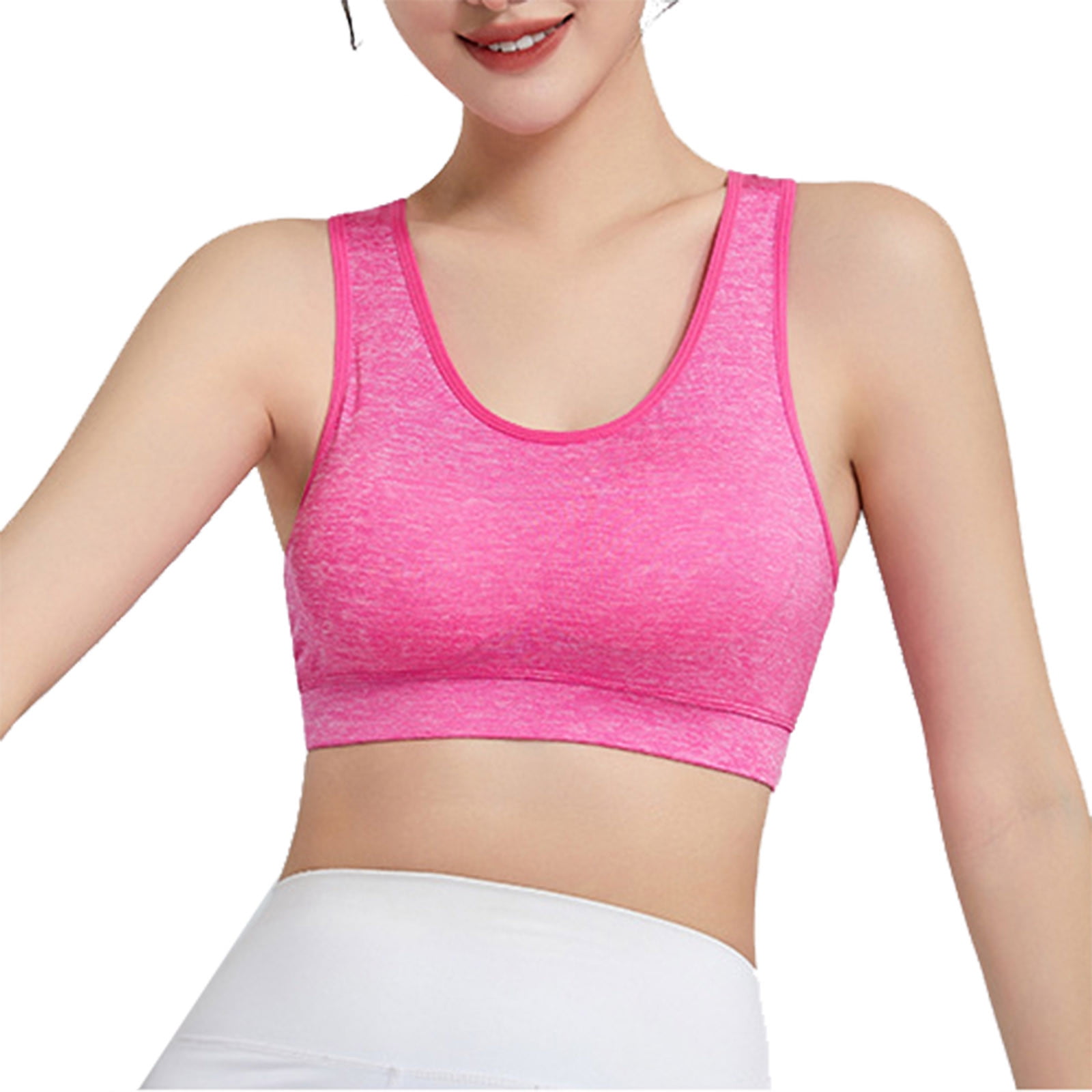 Pedort Strapless Bras For Women Small Strappy Sports Bra for Women