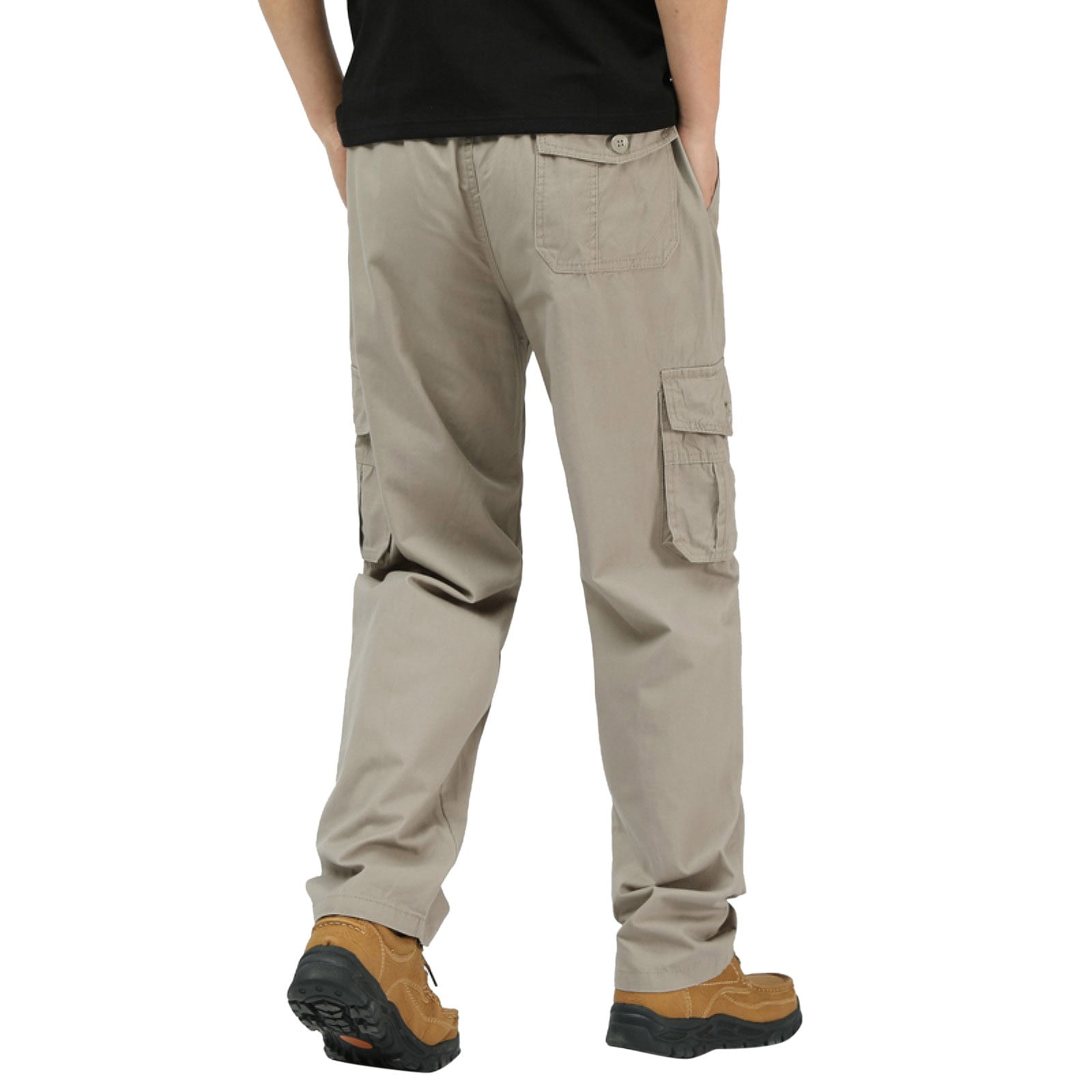 Pedort Cargo Pants Men Plus Size Mens Straight Leg Cargo Pants Relaxed Fit Waist Tactical Pants 4910