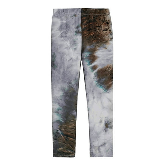 Pedort High Waisted Pants Girls Girls Joggers Sweatpants Kids Cargo Loose High Waisted Pants Grey,140