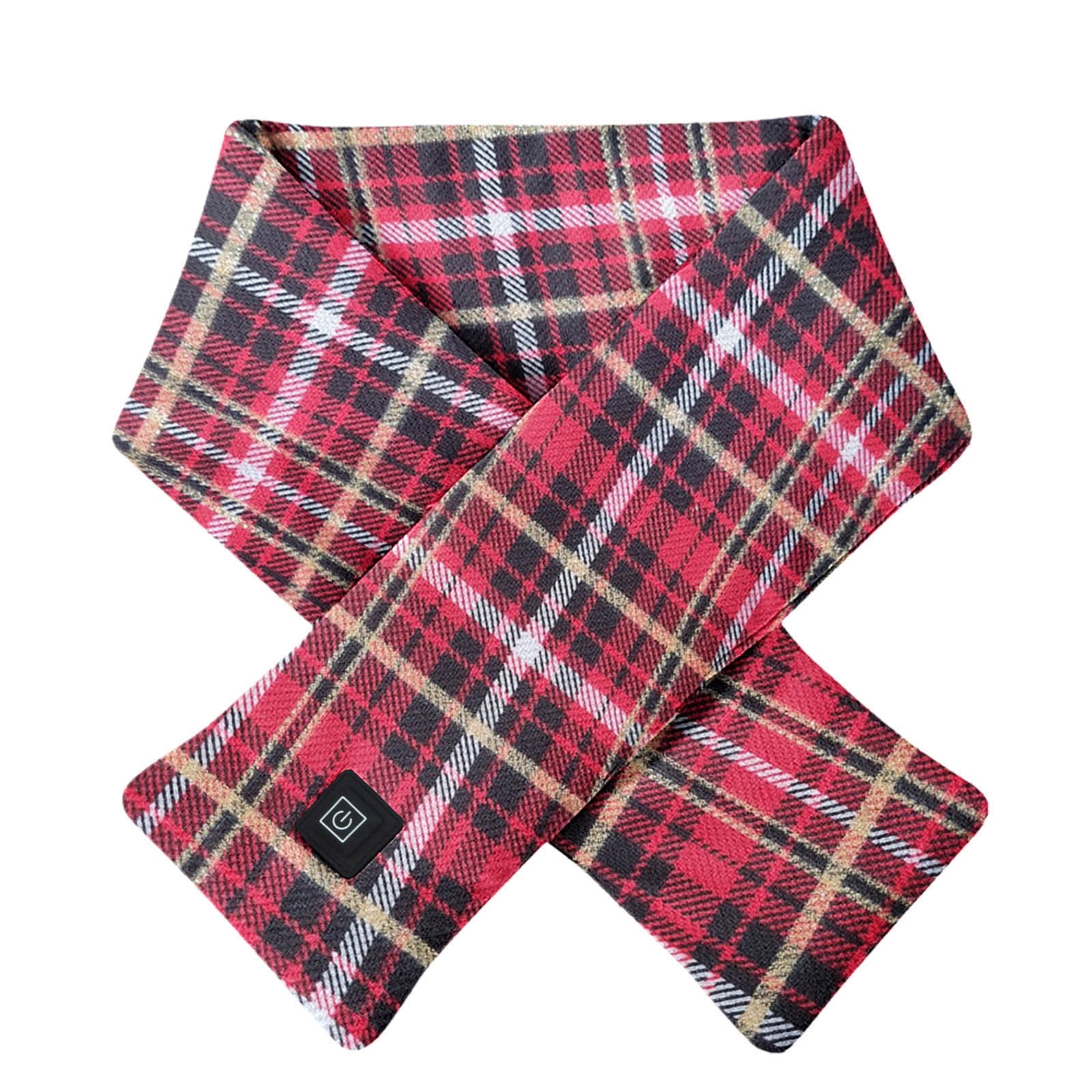 Time and Tru Women's Buffalo Plaid Ruana Wrap with Whipstitching