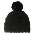 thumbnail image 1 of Pedort Winter Hat for Kids Toddler Children Windproof Winter Hat Black,One Size, 1 of 4