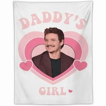 Pedro Actor Pascal Tapestry, Aesthetic Graphic Poster, Cool Wall Hanging, Novelty Flag Banner for Bedroom Living Room Home Decor