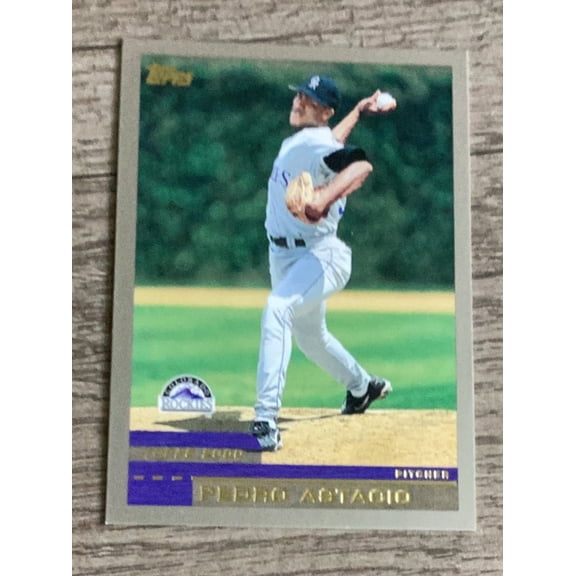 Pedro Astacio Colorado Rockies MLB 2000 Topps 283
