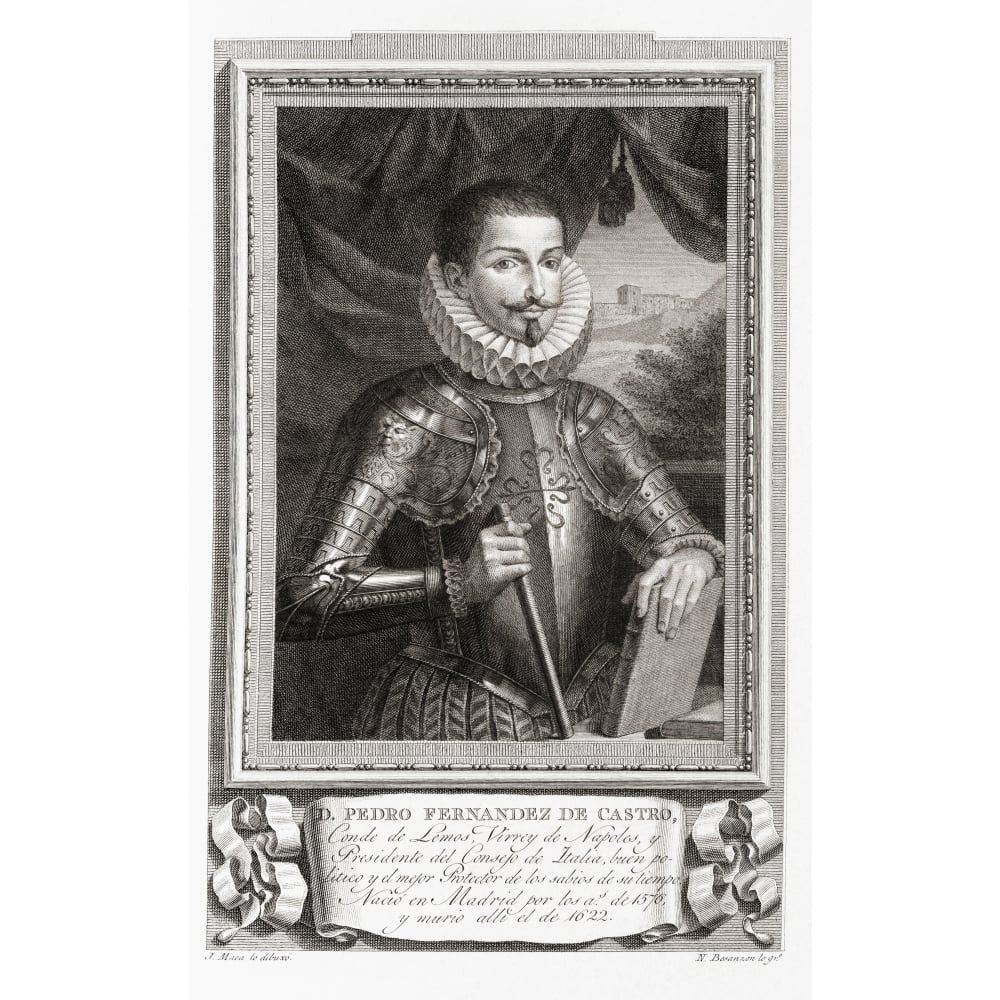 Pedro Fernndez De Castro Y Andrade Aka The Great Count Of Lemos 1560