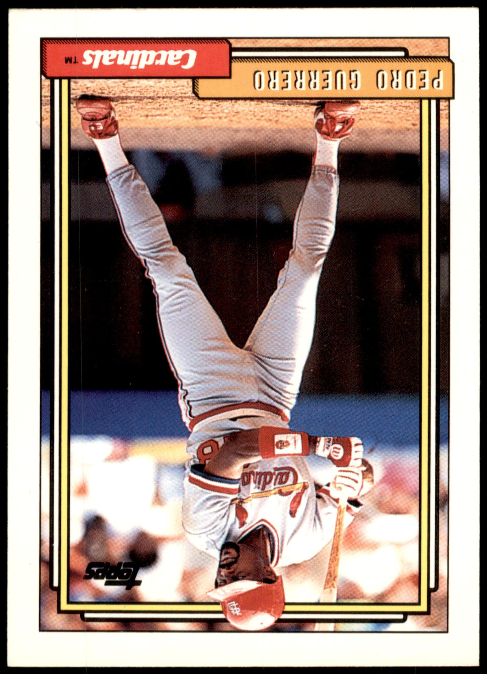 Pedro Guerrero #470 1992 Topps - Walmart Business Supplies