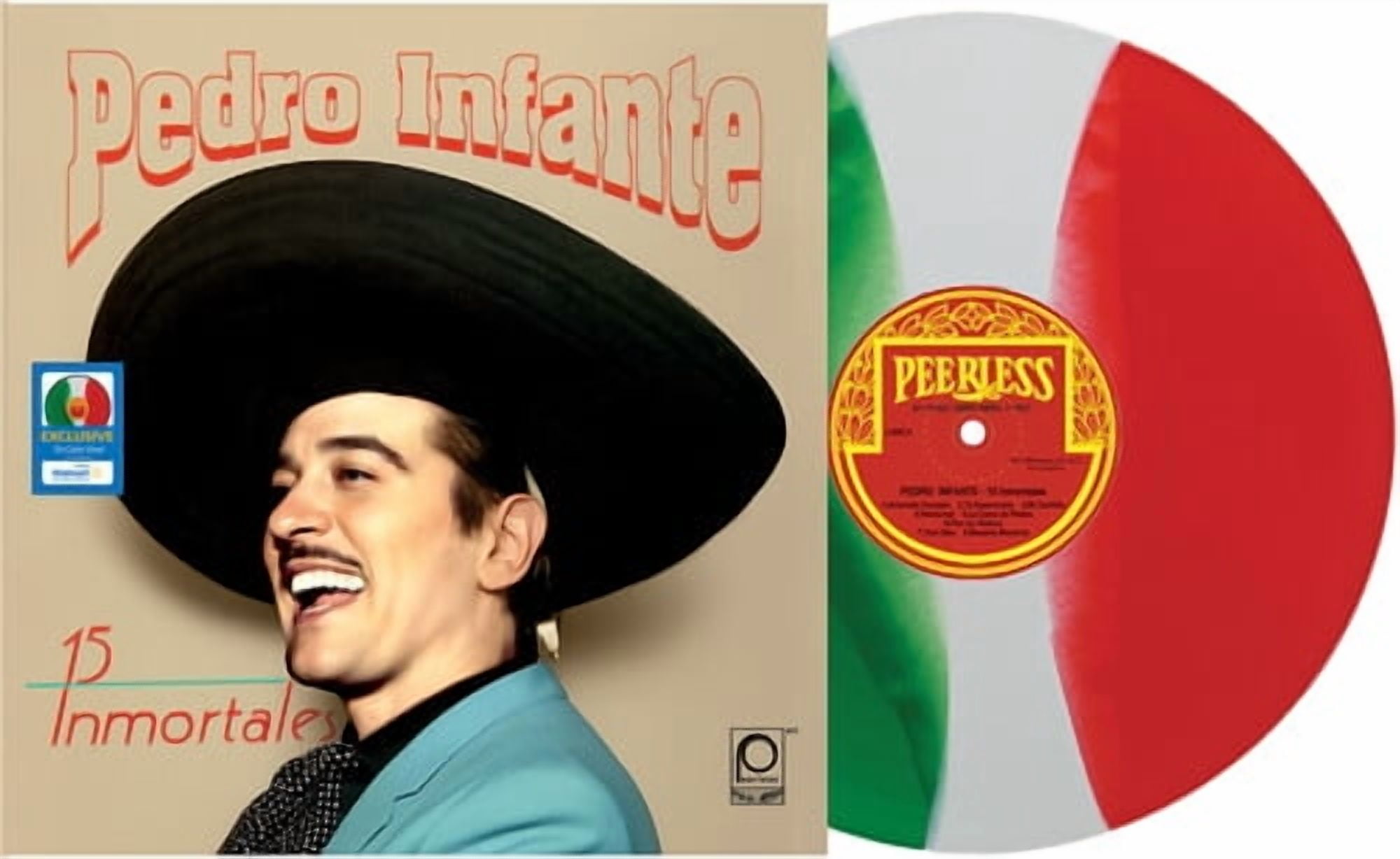 Pedro Infante - 15 Inmortales De Pedro Infante - Walmart Exclusive Tri-Color Vinyl