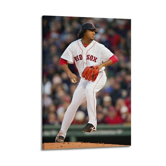 Pedro Martinez Sports Posters Famous Player Poster Album Cover Posters for Bedroom Wall Art Canvas Posters Music Album Cover Poster