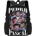 thumbnail image 1 of Pedro Pascal Backpack Large Capacity Backpacks Minimalist Leisure Travel Daypack 16.5 inch, 1 of 7