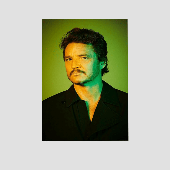 Pedro Pascal Daddy Is A State Of Mind poster Retro Style - Size 24''x36'' - Postora