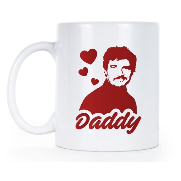 Pedro Pascal Daddy Mug 11oz or 15oz Ceramic Cup