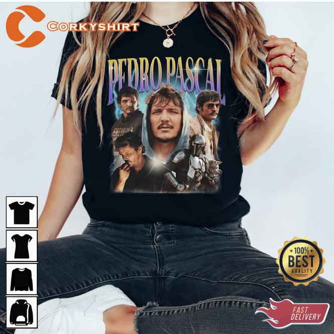 Pedro Pascal Fan Gifts Tv Series Movie Lover Shirt