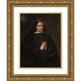 thumbnail image 1 of Pedro Ruiz González 19x24 Gold Ornate Framed and Double Matted Museum Art Print Titled - Portrait of Manuel Barrios (1682), 1 of 4