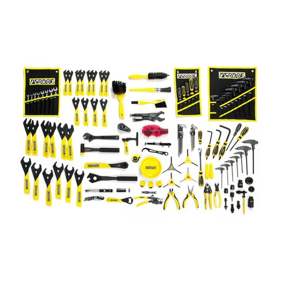 Pedro's Master Bench Tool Kit Includes 121 Professional Quality Tools