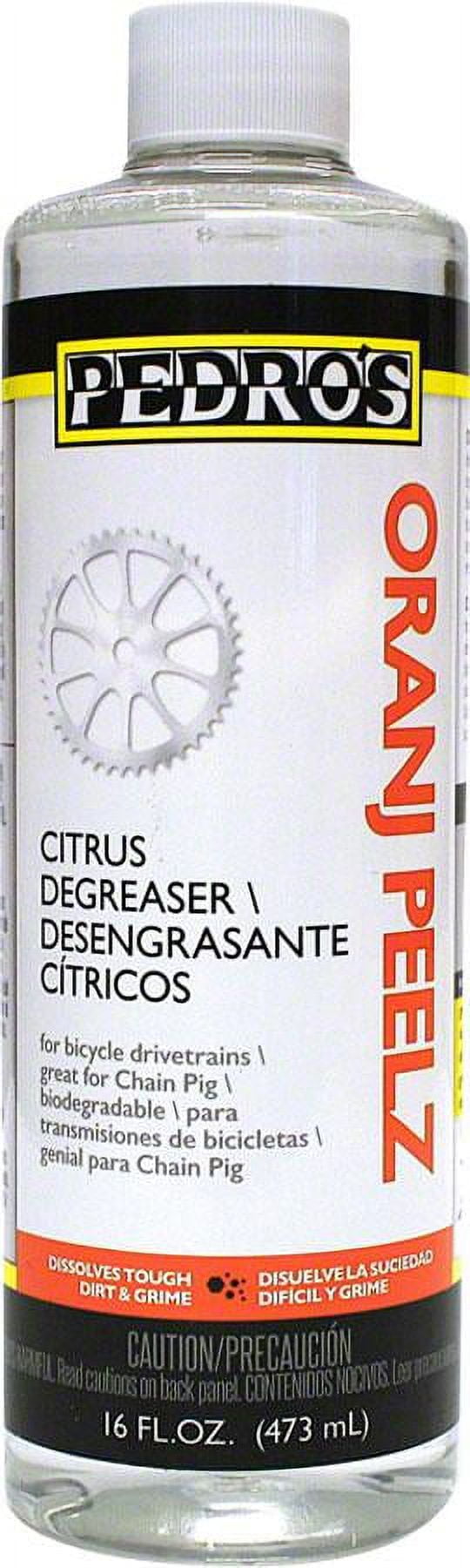 Sgrassatore Pedro's Oranj Peelz 475 Ml – Agrumi, Biodegradabile Per Bici E Componenti