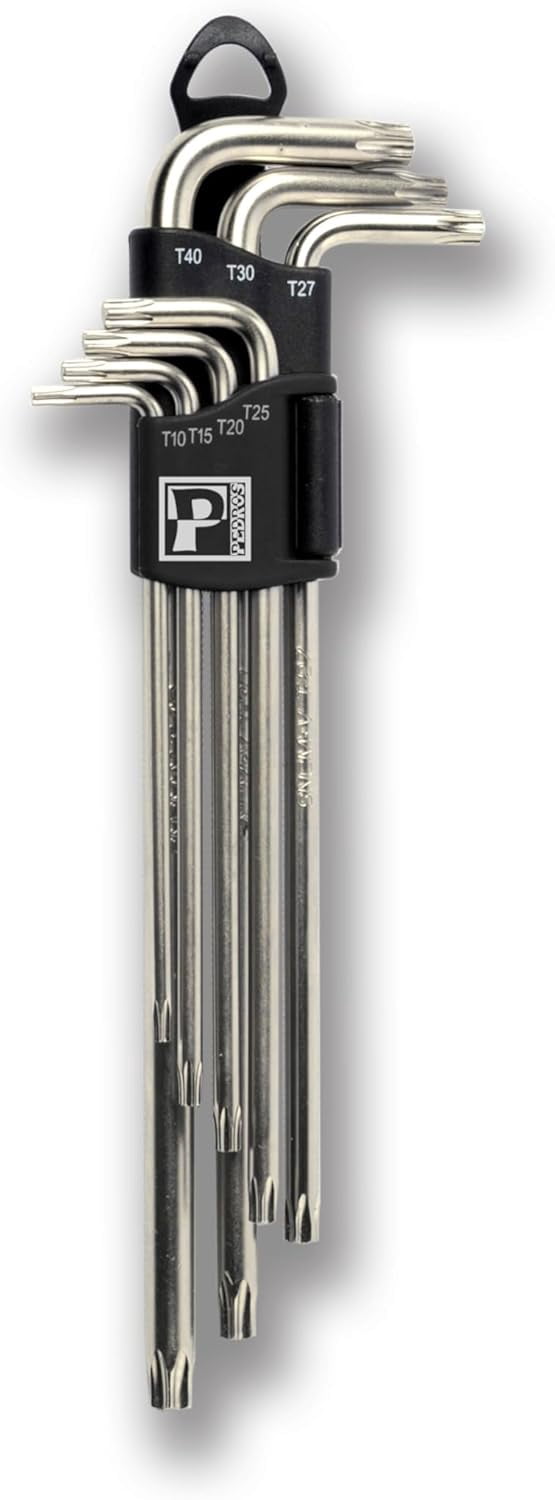Pedro's Unisex Adult 7 piece L Torx Set 7 piece L Torx Set - Silver ...
