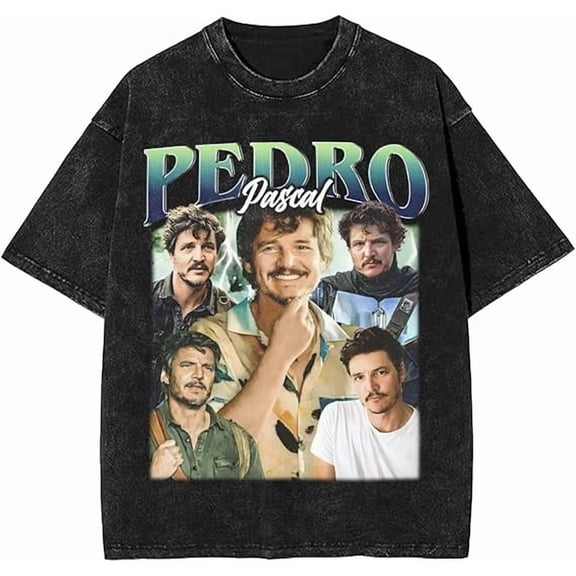 Pedros Shirt Merch Pascals Fashion Tshirt Graphic Short Sleeve Retro Summer Tee Women Men