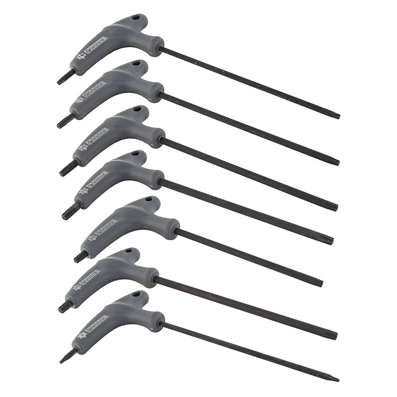 PEDROS TOOL TORX WRENCH PEDROS T-HANDL PRO 7pc
