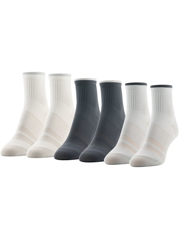 Women's All Day Active Ankle Socks, 6 Pairs